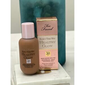 Too Faced NIB Born This Way Healthy Glow SPF 30 Moisturizing Skin Tint - Chai